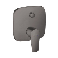 Смеситель для ванны встраиваемый Hansgrohe Talis E 71474340 шлифованный черный хром 