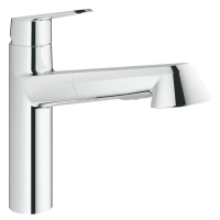 Смеситель однорычажный для кухни Grohe Eurodisc Cosmopolitan 32257 002 (32257002) хром Смеситель однорычажный для кухни Grohe Eurodisc Cosmopolitan 32257 002 (32257002) хром