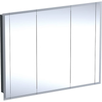 Зеркальный шкаф Geberit ONE с подсветкой и тремя дверями, ширина 130см, 500.487.00.1