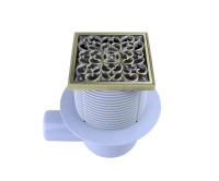 Душевой трап с дизайн-решеткой Узоры 21962-56