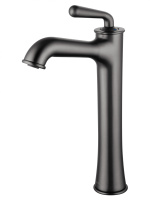 Смеситель для раковины высокий WONZON & WOGHAND STEAM, темный графит WW-88239008-BGM Смеситель для раковины высокий WONZON & WOGHAND STEAM, темный графит WW-88239008-BGM