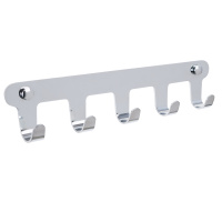 Планка 5 крючков Fixsen PRACTICA, хром FX-805-5