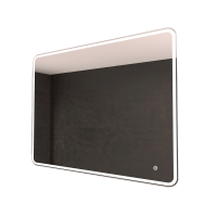 Зеркало с подсветкой и часами Art&Max Parma AM-Par-1000-800-DS-F