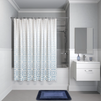 Штора для ванной комнаты IDDIS Basic B22P218i11, белый