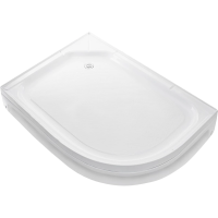 Акриловый душевой поддон (120х90) Wemor 10000005170 Левая