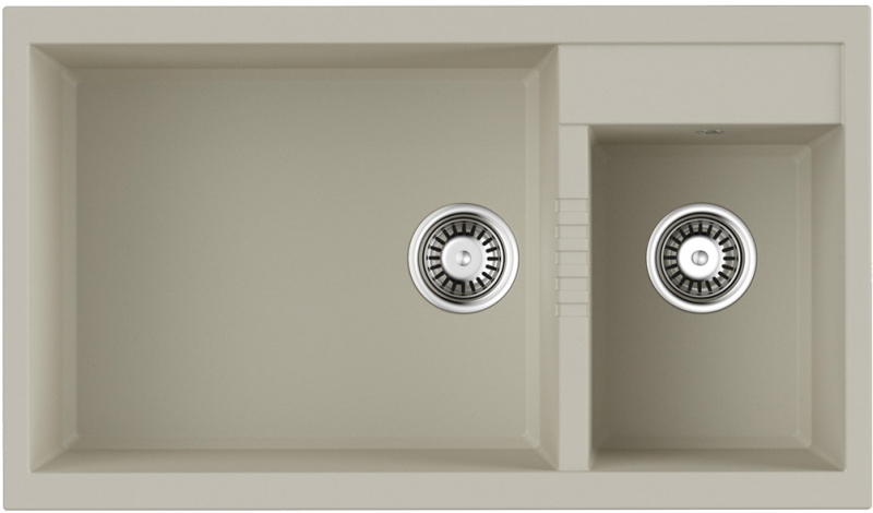 Мойка для кухни Omoikiri Tedori 86-2-LB-EV 4993938