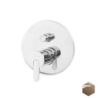 Смеситель для ванны Cezares LEAF-VDIM-SS