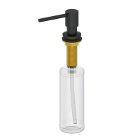 Дозатор мыла WONZON & WOGHAND, черный матовый WW-88SD02-MB