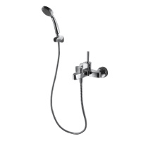 Смеситель для ванны с коротким изливом  Bravat Spring F679113C-B