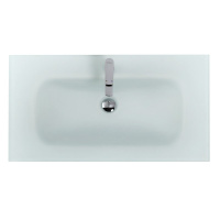 Раковина стеклянная (101x46) BelBagno BB1010/465-LV-VTR-BO