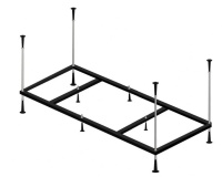 Каркас к прямоугольным ваннам Vagnerplast 165x70 VPK16570
