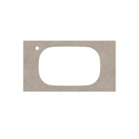 Столешница под раковину Kerama Marazzi Magica 90 MA.2.1.SG540620R\90 бежевый