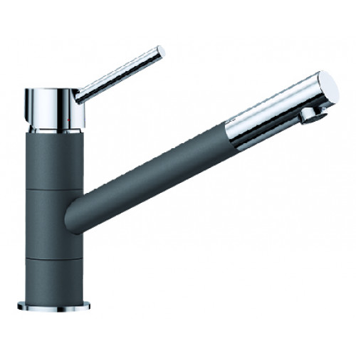 Смеситель для кухни Blanco Kano (темная скала/хром) 525034