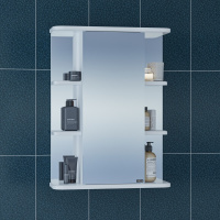 Зеркальный шкаф (55х70)  СаНта Герда 55 101020