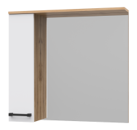 Зеркало-шкаф (80х75) Misty Крафт 80 левый П-Кра-02080-011Л