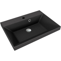 Раковина встраиваемая сверху (60х45) Style Line Asti СС-00002470 антрацит