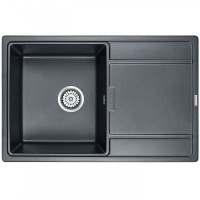 Кухонная мойка Paulmark  Flugen   PM217850-BLM черный металлик