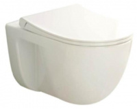 Безободковый подвесной унитаз Vitra S40 7759B003-0075, белый