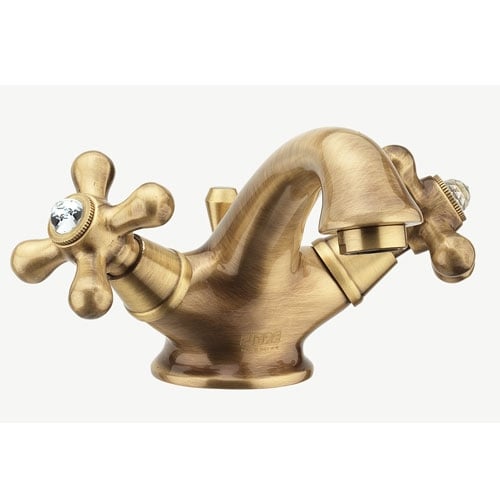 Смеситель для раковины Fiore Margot Sky 01ZZ0622 (бронза/Swarovski)