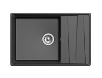 Кухонная мойка GranFest Level 760L, LV-760L черный