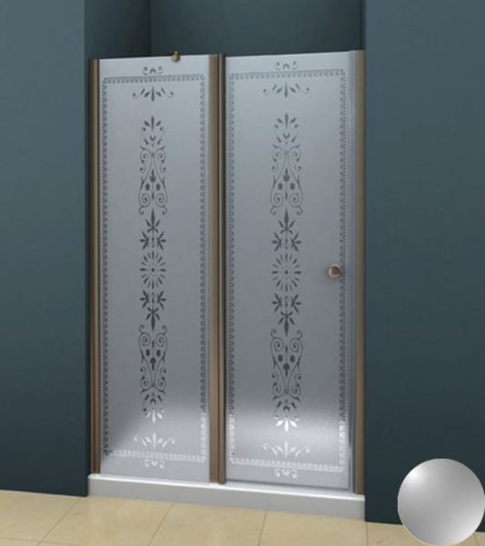 Дверь в нишу Cezares ROYAL PALACE-A-B-12-60/60-CP-Cr