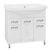 Тумба под раковину напольная Style Line Венеция 90 ЛС-00000260 белый