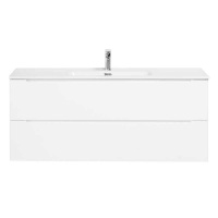 База под раковину подвесная BelBagno ETNA-1200-2C-SO-BL-P Bianco Lucido