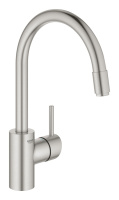 Смеситель для кухни однорычажный Grohe Concetto 32663 DC3 (32663DC3) суперсталь
