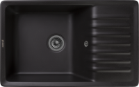 Кухонная мойка GranFest Quartz 72, 72 черный