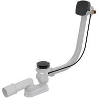 Слив-перелив для ванны Alcaplast A564BLACK-80 