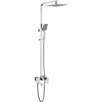 Душевая стойка ABBER Daheim AF8216L с изливом, хром