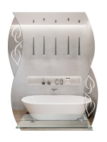 Зеркало (51,5x64) Continent Агата В037