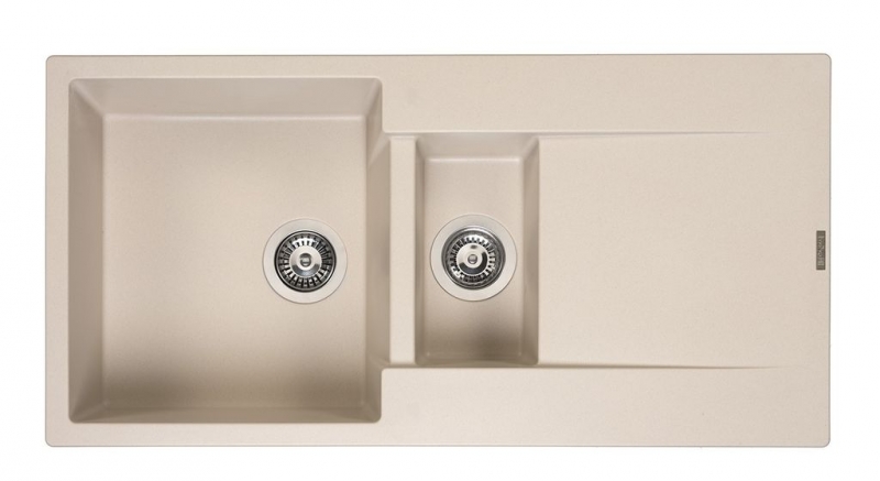 Мойка Reginox Amsterdam 15 (1000х500) R реверсивная Caffe Silvery 44356