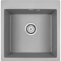 Кухонная мойка Paulmark  Kante 50 PM105152-GRM серый металлик