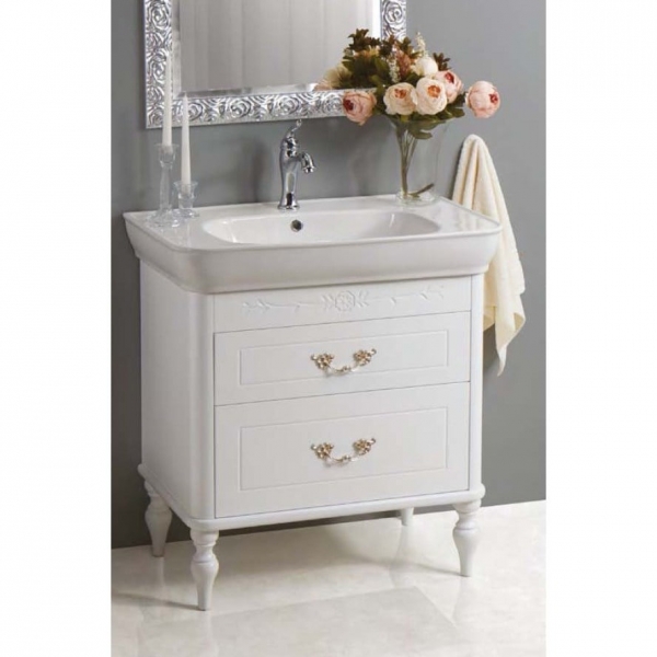 Тумба под раковину BelBagno Prado PRADO-800-2C-PIA1-BL