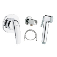 Готовый комплект для гигиенического душа GROHE BauCurve 129185 хром