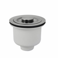 Выпуск со съемной сеткой для отходов Ø40*3 1/2" KAISER KA-5102, черный матовый