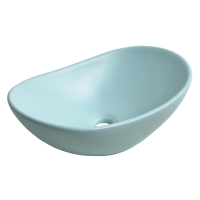 Раковина накладная (48х30,5) Gid Lago, 9133tifm тиффани матовый