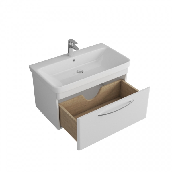 Тумба под раковину Owl 1975 Skansen, 80 см, 1 ящик OW050100