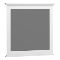 Зеркало Opadiris Палермо 90 Z0000008548  белый матовый