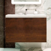 База под раковину подвесная Art&Max AM-Verona-Push-900-2C-SO-RB Дуб Баррик