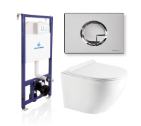 Комплект 3в1 Koller Pool DUNE 1200 SL+KVADRO Arch Chrome+ROUND