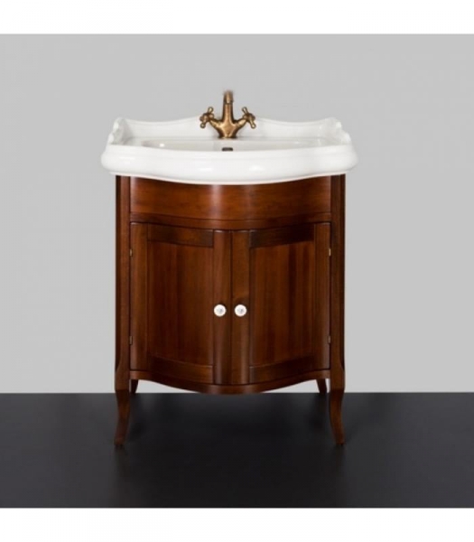 Тумба под раковину Tiffany World Sof 65 noce/cer