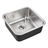 Кухонная мойка (44х44) EMAR EMB-127A PVD Nano Satine