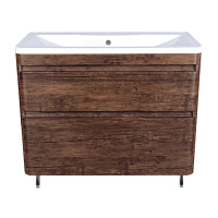 Тумба под раковину напольная Style Line Атлантика ЛС-00000614 коричневый