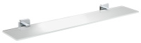 Стеклянная полка для ванной WONZON & WOGHAND STILL, хром WW-6627