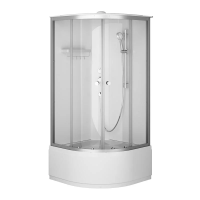 Душевая кабина (90х90) Am.Pm X-Joy W94C-401A-090MT хром матовый