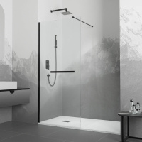 Душевая перегородка 120 см RGW WA-041B Walk In 35104012-14 прозрачное
