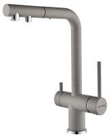 Смеситель для кухни с подключением к фильтру  Paulmark Serpentine Se213222-GR