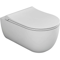 Подвесной безободковый унитаз с сиденьем микролифт Bien Vokha MDKA052N1VP0W5000